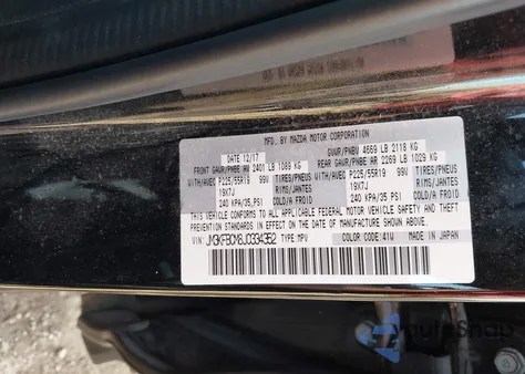 2018 Mazda Cx-5 Touring z USA, uszkodzony, nr VIN JM3KFBCM8J0334352